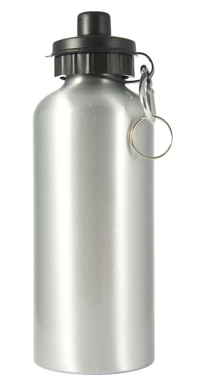 Aluminium Sports Bottle Silver(in white box)