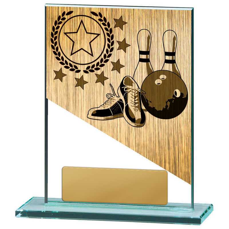 Tenpin Theme on Glass
